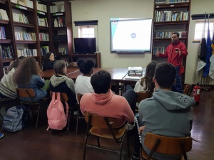  Palestra sobre Riscos Naturais e Medidas de Autoproteção na Escola Básica e Secundária(...)