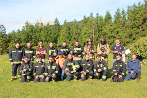  Estágio técnico de combate a incêndios industriais na ilha Terceira
