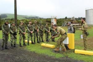  CFPCBA recebe militares dos Açores que irão em missão para o Iraque