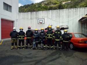  Curso de Salvamento e Desencarceramento para bombeiro em São Jorge