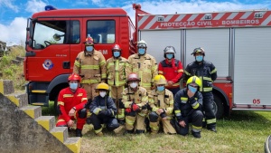  Curso de Recertificação de Salvamento e Desencarceramento para bombeiros na Terceira