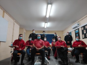  Curso de Intervenção em Incidentes Biológicos para bombeiros na Terceira