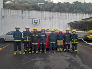  Curso de Salvamento e Desencarceramento para bombeiros em São Jorge