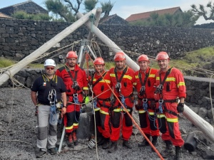  Curso de Recertificação de Salvamento em Grande Ângulo para bombeiros no Pico