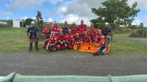  Curso de Salvamento em Grande Ângulo para bombeiros na Terceira