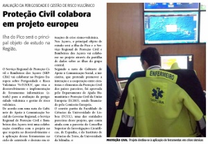 Proteção Civil colabora em projeto europeu