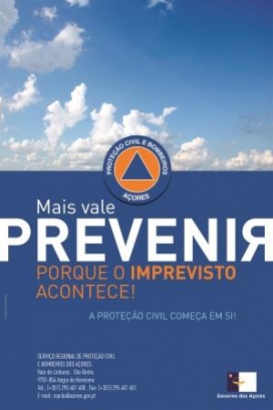 Sensibilização sobre Medidas Gerais de Autoproteção, na Vila das Lajes