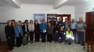 Ação de sensibilização sobre Medidas Gerais de Autoproteção, no Centro de Convívio da Agualva.