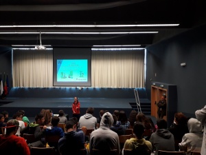 Palestras sobre Riscos Naturais e Medidas de Autoproteção na Escola Básica Integrada de Ponta Garça