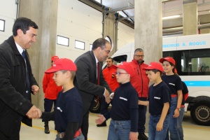 Rui Luís destaca importância da formação das escolas de infantes e cadetes das associações de bombeiros