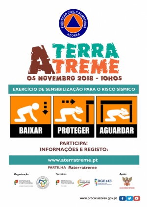 Proteção Civil dos Açores participa no exercício público ” A Terra Treme”