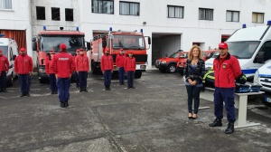 Governo Regional entrega equipamentos de proteção individual aos Bombeiros da Calheta, em São Jorge