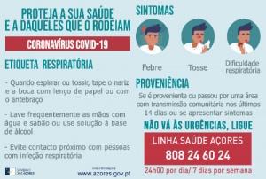 COVID-19: Governo dos Açores alerta para mensagens potencialmente fraudulentas