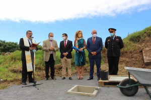 Governo dos Açores assinala início da construção do quartel dos Bombeiros do Faial