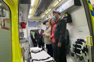 Governo dos Açores entrega ambulância de socorro aos Bombeiros da Graciosa