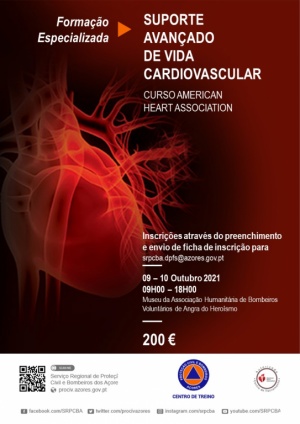 Curso de Suporte Avançado de Vida Cardiovascular na Terceira (inscrições encerradas)
