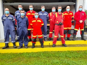 Recertificação de Salvamento em Grande Ângulo para bombeiros na Terceira