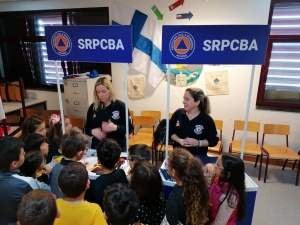 SRPCBA participa na Feira da Saúde na Escola Básica e Secundária Tomás de Borba