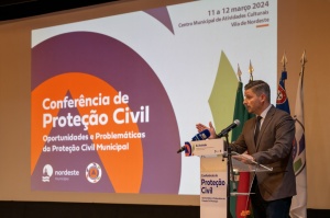 SRPCBA participa na Conferência "Oportunidades e Problemática da Proteção Civil Municipal"  no Nordeste