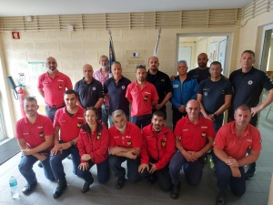 Cursos de Controlo de Flashover para bombeiros na Terceira