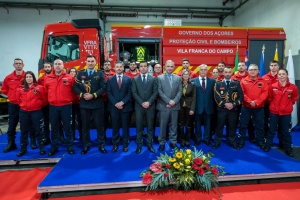 Governo dos A&ccedil;ores refor&ccedil;a Bombeiros de Vila Franca do Campo com novos meios e investimento regional na Prote&ccedil;&atilde;o Civil