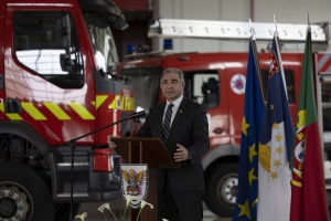 Jos&eacute; Manuel Bolieiro destaca &ldquo;refor&ccedil;o da prote&ccedil;&atilde;o civil&rdquo; com nova viatura para os Bombeiros do Faial